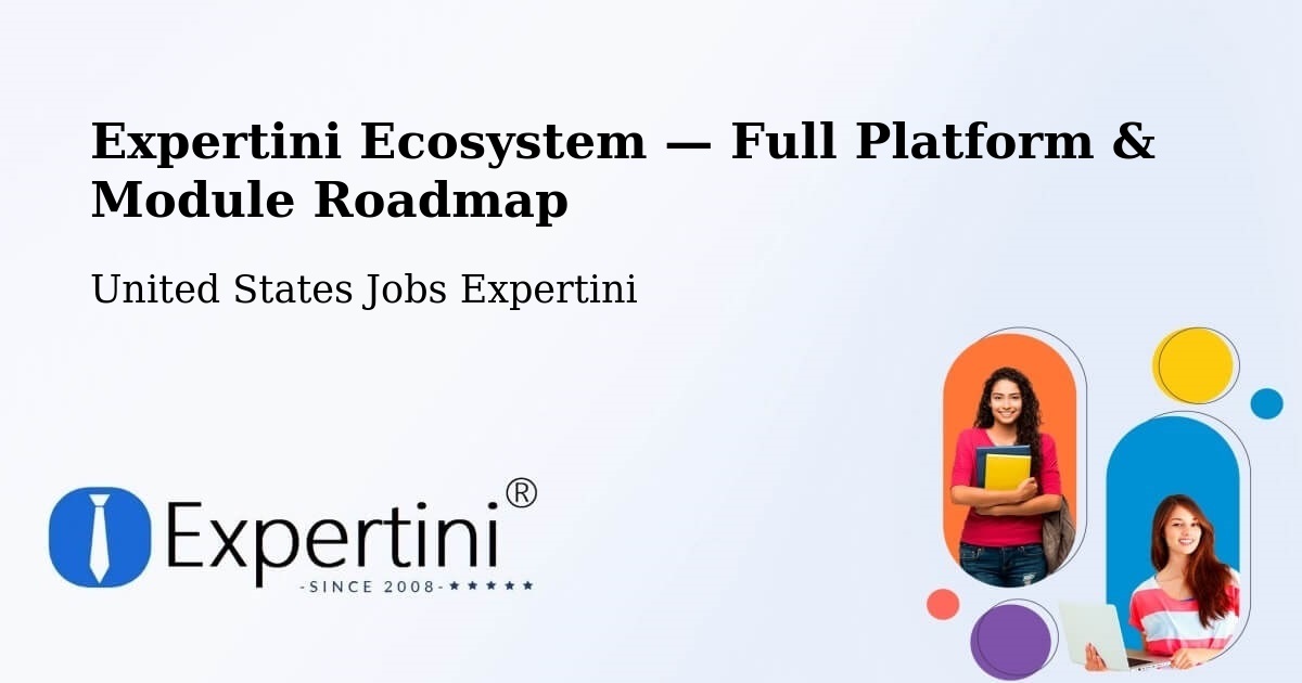 Expertini Ecosystem — Full Platform & Module Roadmap – Jupiter