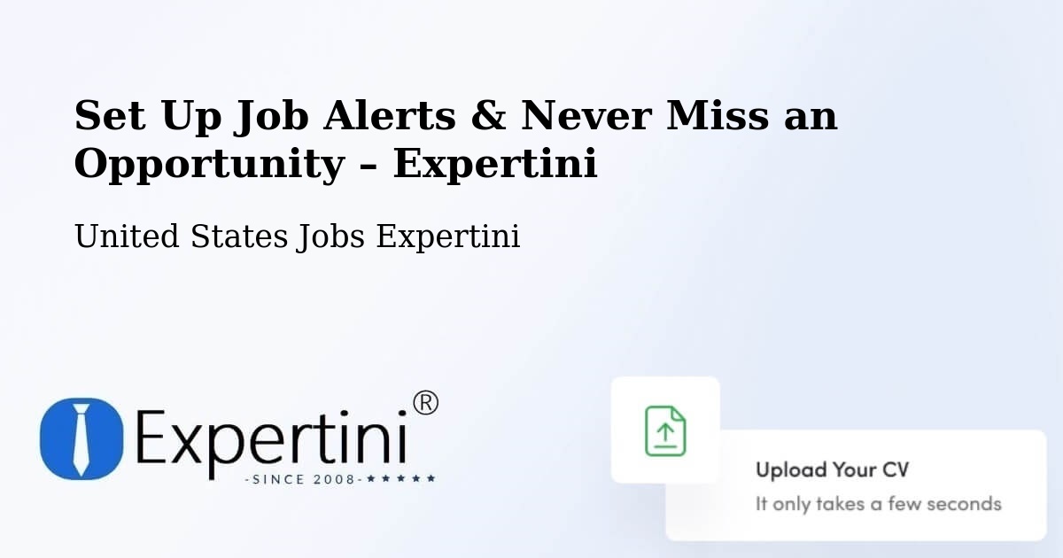 Job Alerts Guide – Get Notified About New Jobs in Jupiter - Jupiter, United States Jobs Expertini